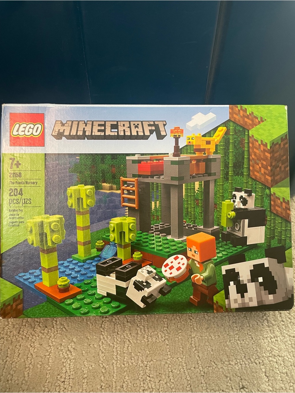LEGO Minecraft Panda Nursery Playset - Green/Black/White